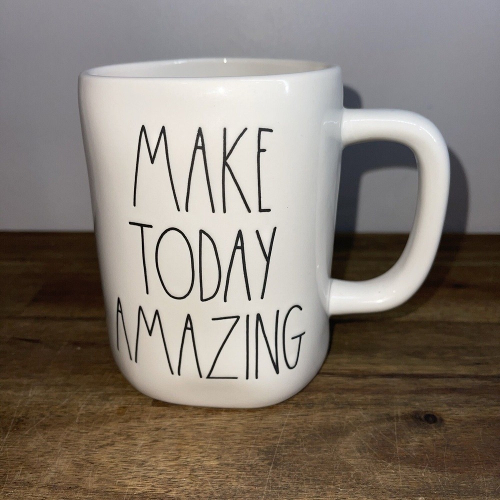 NEW! Rae Dunn  "Make Today Amazing" Motivational Mug!
